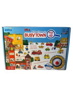 Richard Scarry's Busytown Game Seek and Find Briarpatch NEW